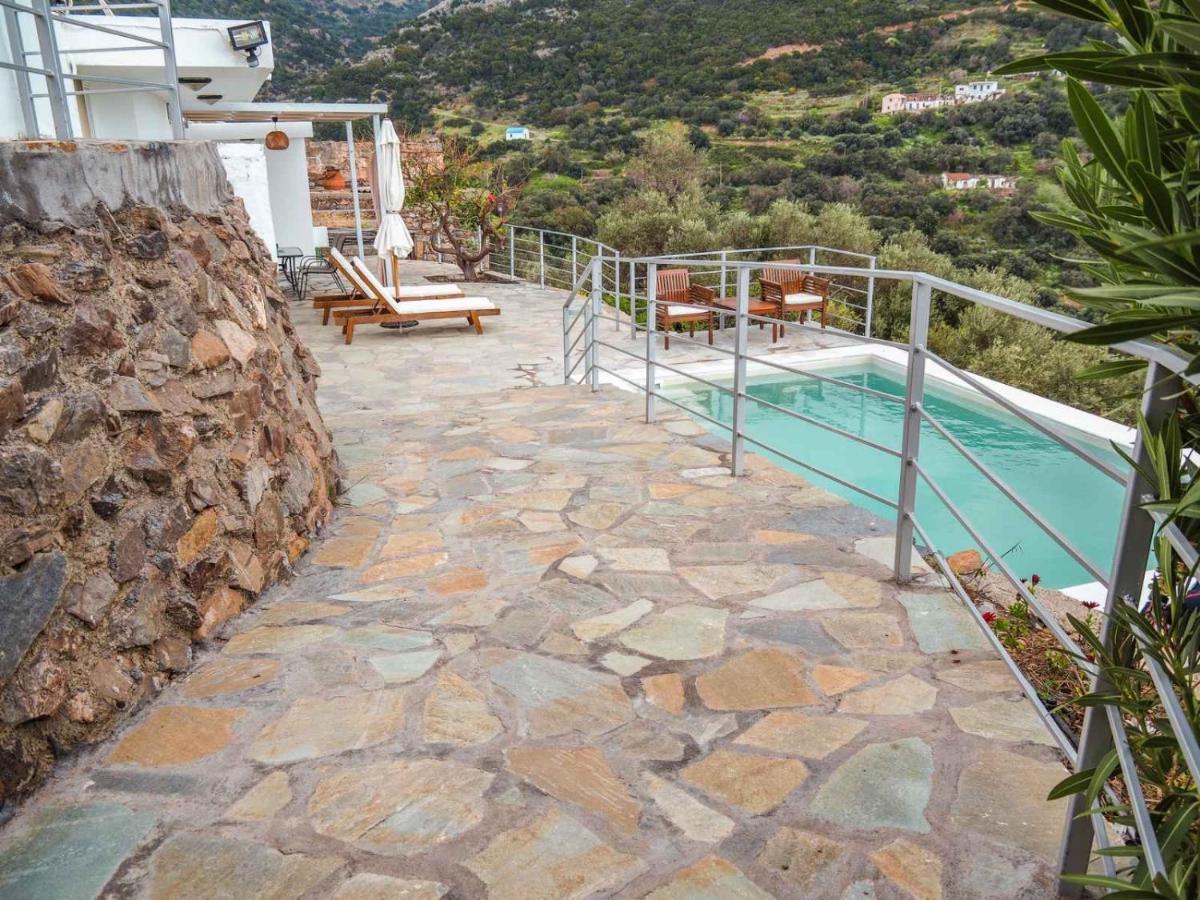 Kampos View - Quiet House At The End Of The Road, Private Pool Kámbos Exterior foto
