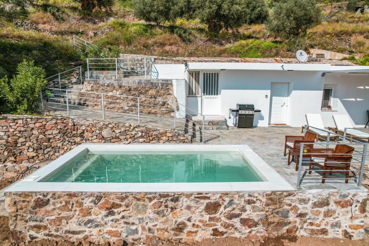 Kampos View - Quiet House At The End Of The Road, Private Pool Kámbos Exterior foto