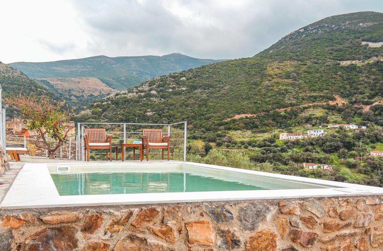 Kampos View - Quiet House At The End Of The Road, Private Pool Kámbos Exterior foto